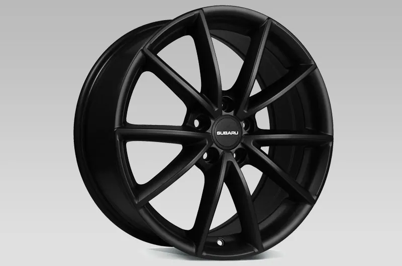 Alumiinivanne 18x7 Matt Black