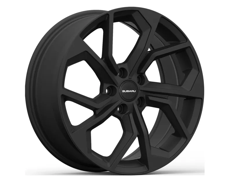 Alumiinivanne 17x7 Mattblack