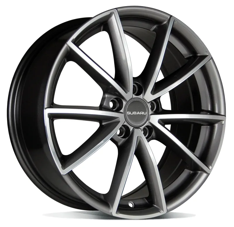 Alumiinivanne 19x8,5 Titanium Polished